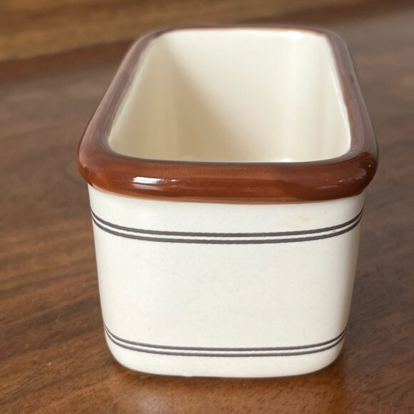 Pfaltzgraff "Mission Flower" Sugar Packet Holder Toothpick Business Card Retired - Picture 6 of 7